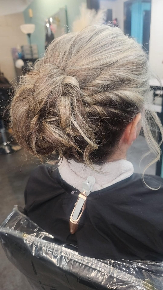 Formal Updo at Southern Roots in McBee, SC