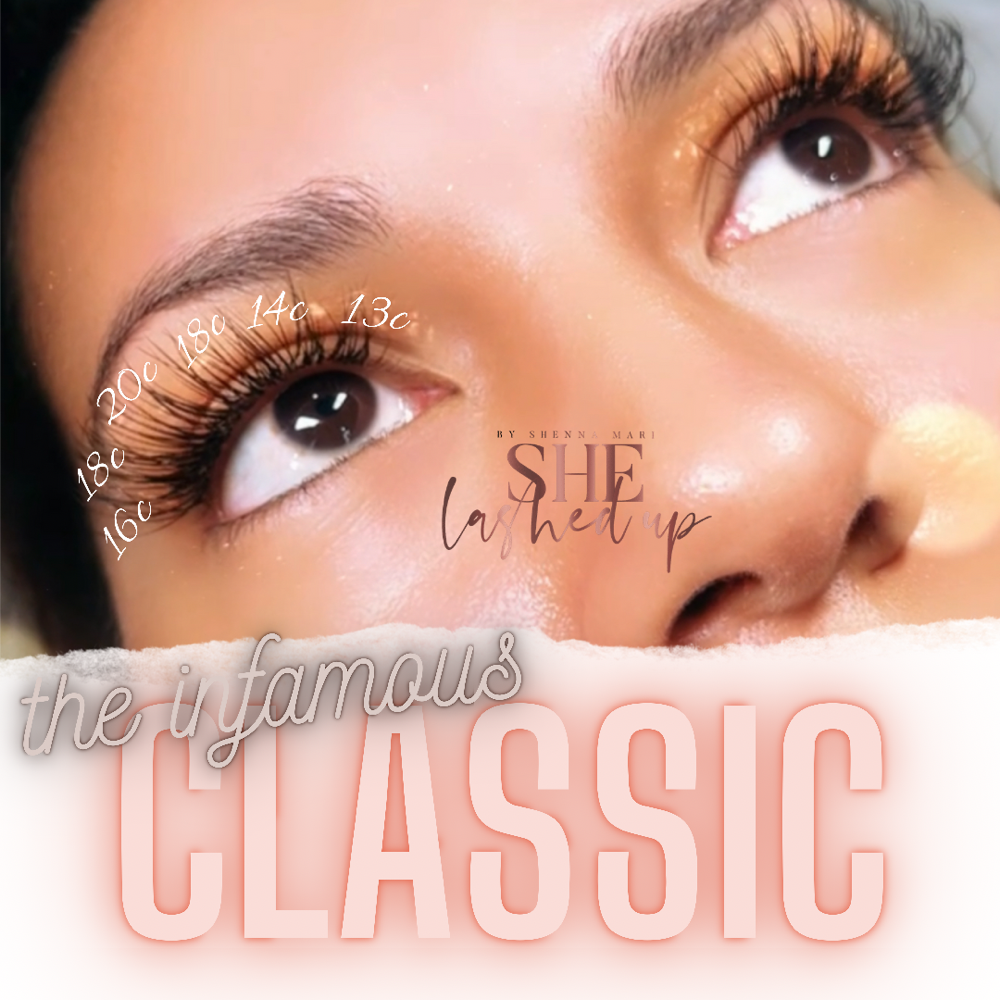 Classic Fullset at She Lashed Up LLC in Union City, GA