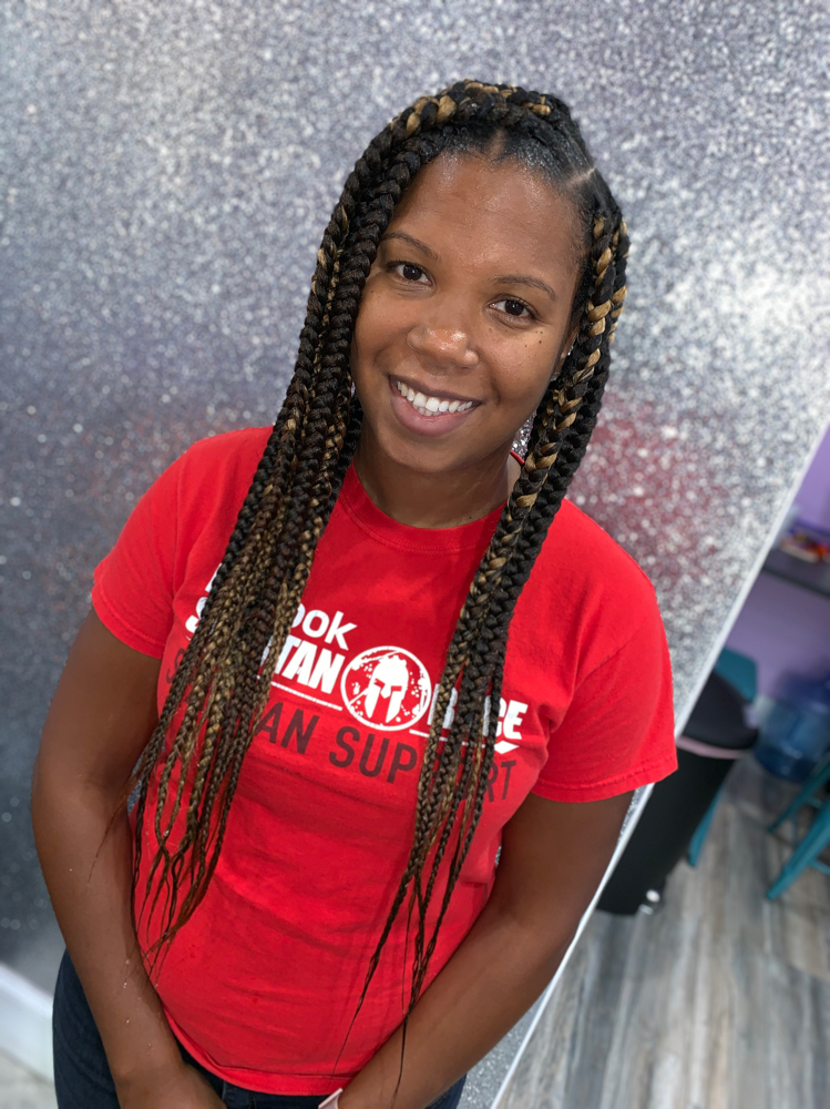Knotless box braids (Large)