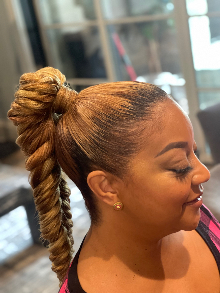 Sleek Ponytail