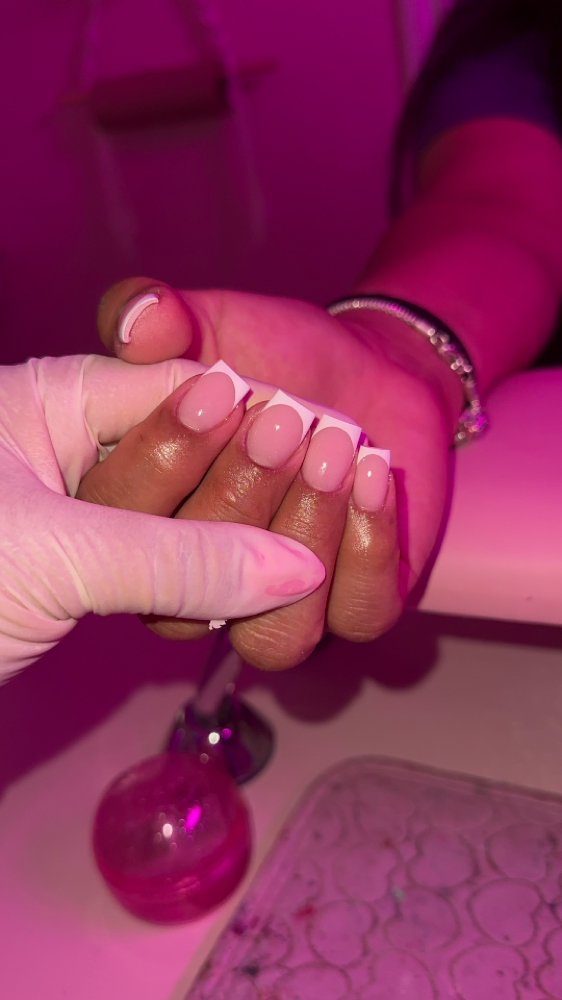 UÑAS ACRILICAS FRENCH ✨