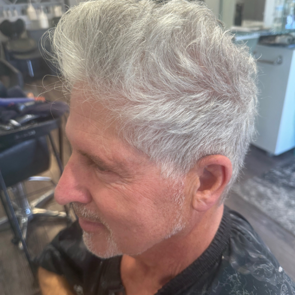 Mens Haircut at Dennis Ogas Salon in Palm Desert, CA