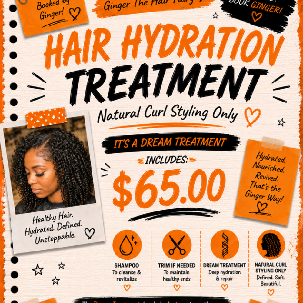 Hair Hydration Treatment at Fairy land studio in San Antonio, TX