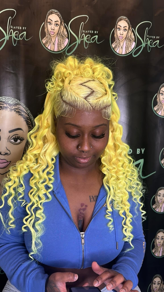 Custom Color at Moshe' Hendricks, DBA SlayedbyShea in Greenville, NC