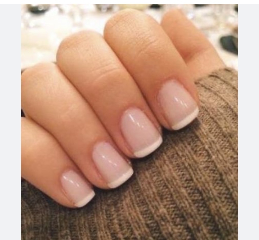 French Gel Manicure