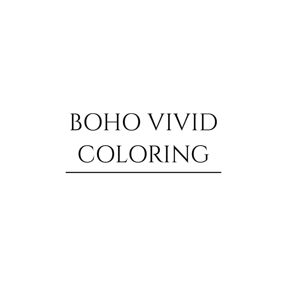 BOHO VIVID COLORING at Boho Beauty Bar in Hammonton, NJ