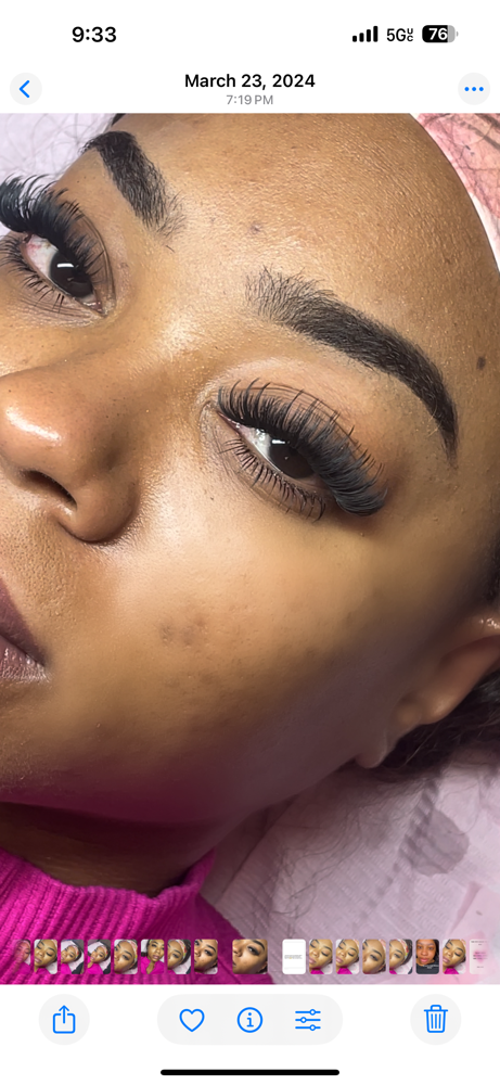 Bottom Lashes at Lashes by Sammy in Coral Springs, FL