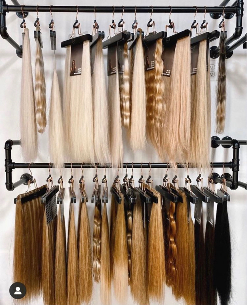 Hair extensions consultation