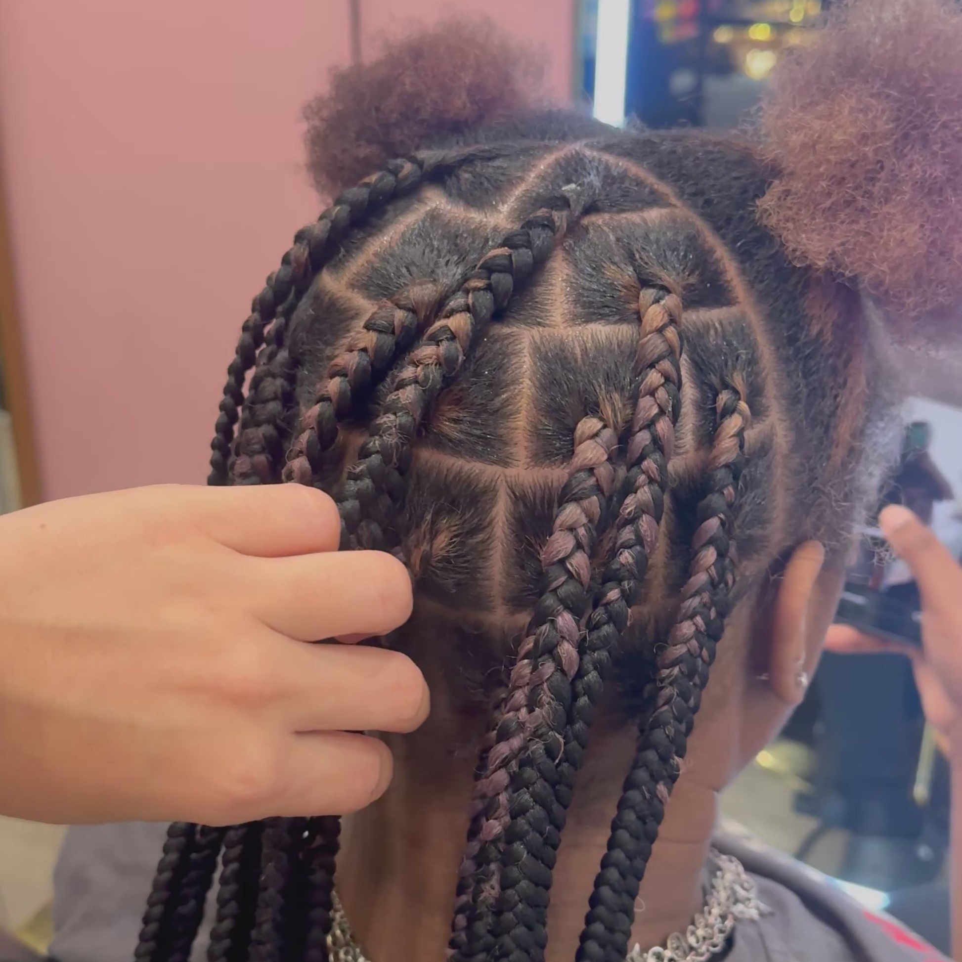 Jumbo Knotless Braids at Boujae Beauty Bar in Philadelphia, PA