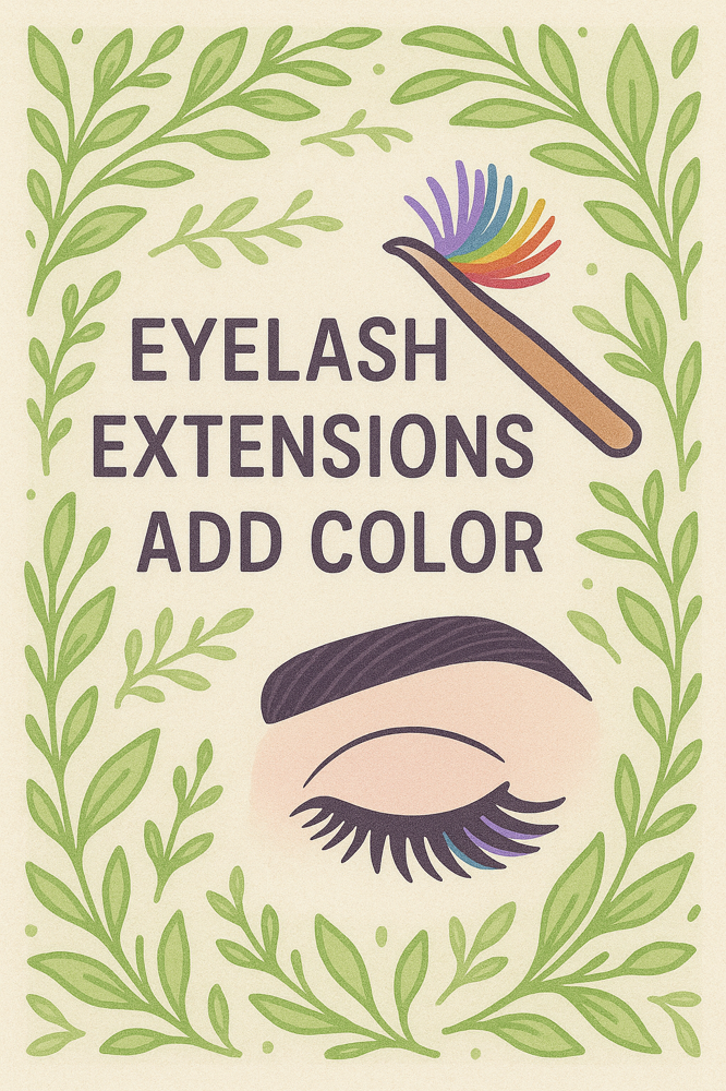 Eyelash Extension Add Color