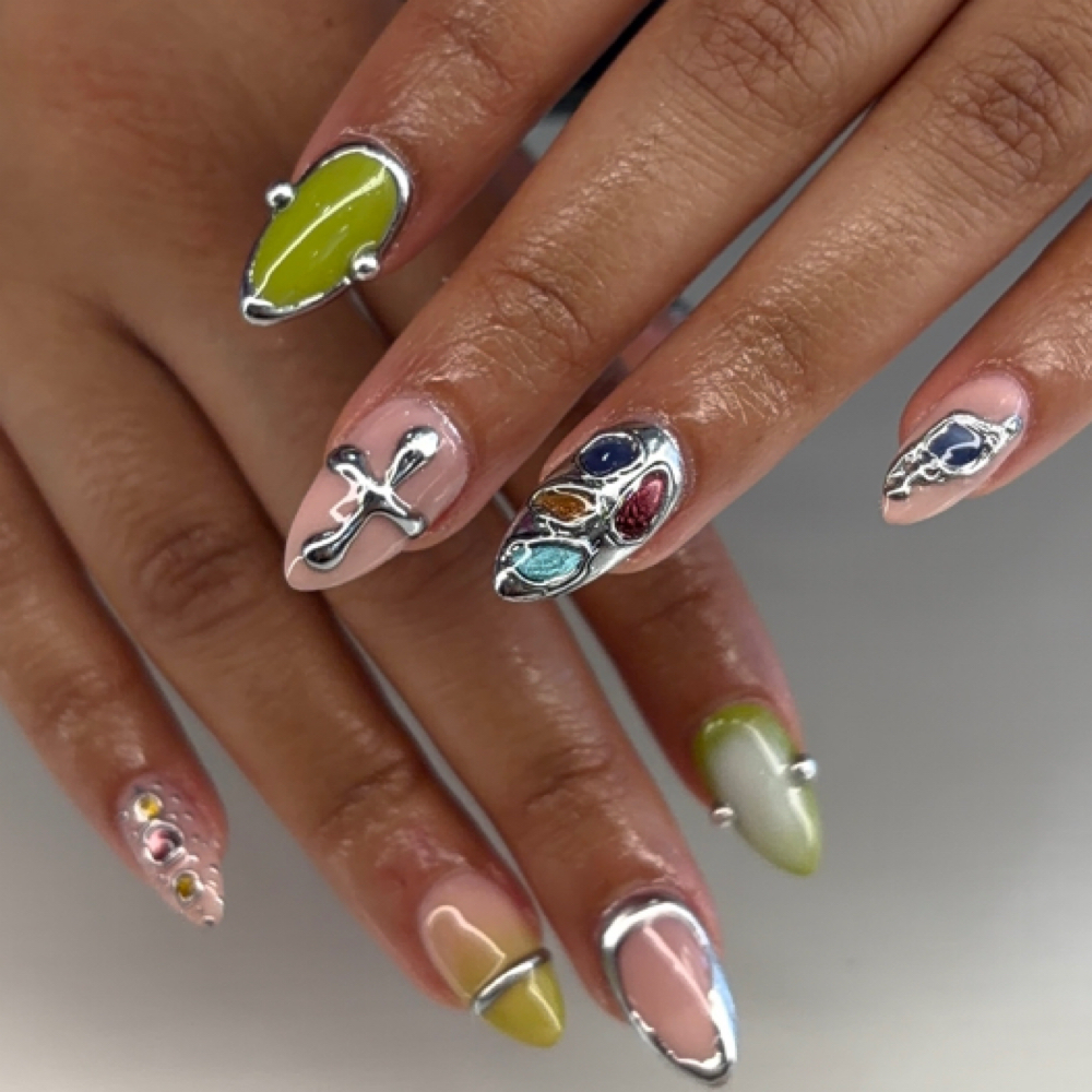 Gel-X (short) at Abby’s Acrylics in Escondido, CA