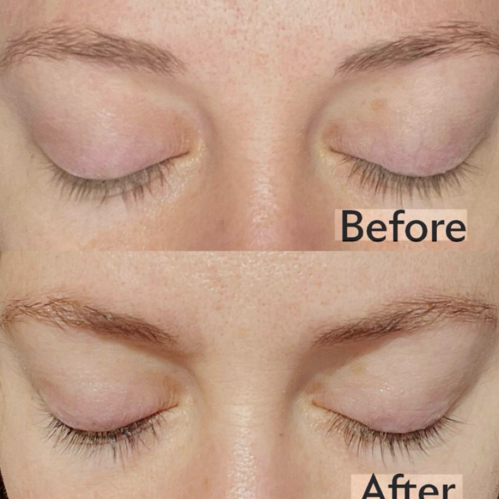 Lash tint at Arosa Aesthetics in Reno, NV