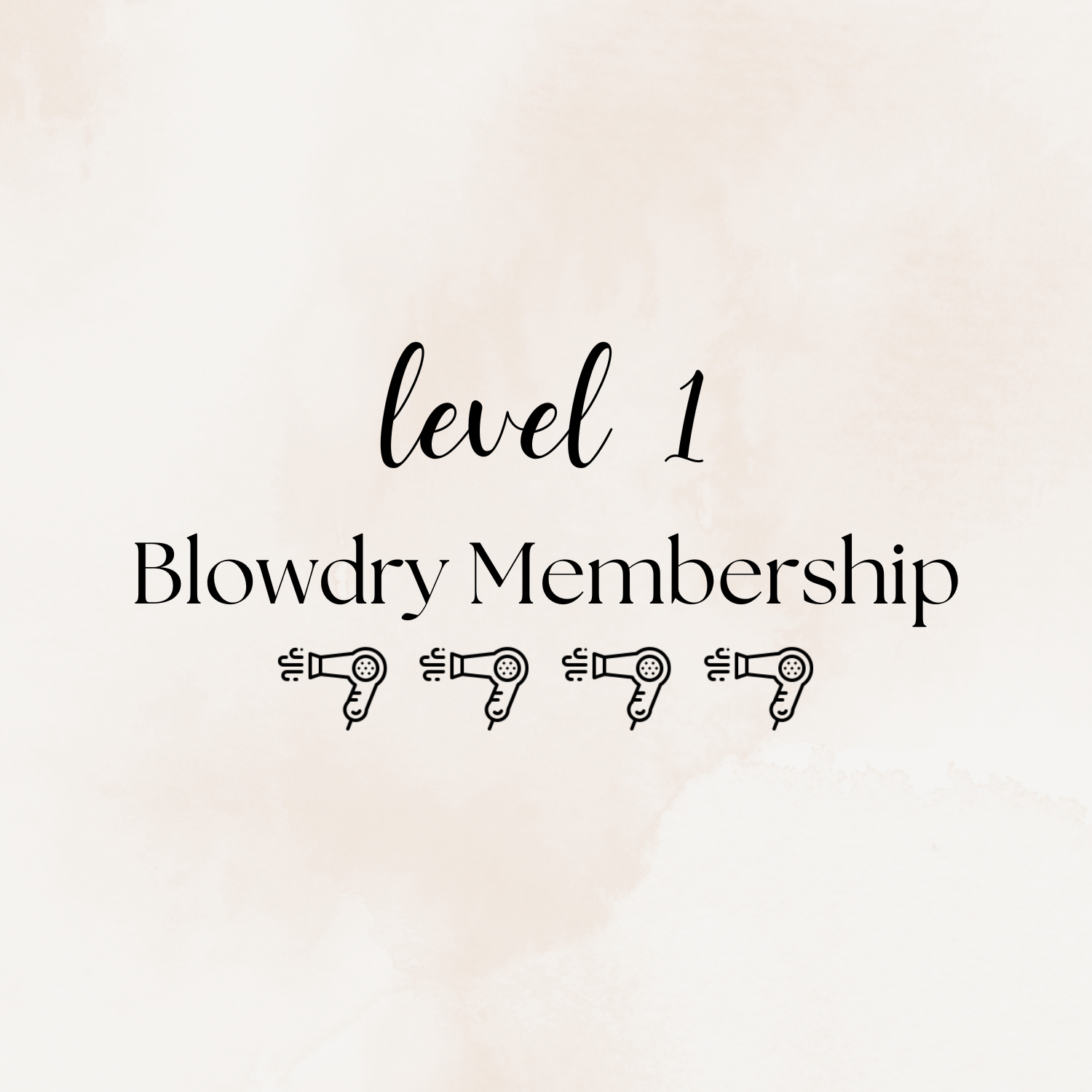 Blowout Membership Level 1