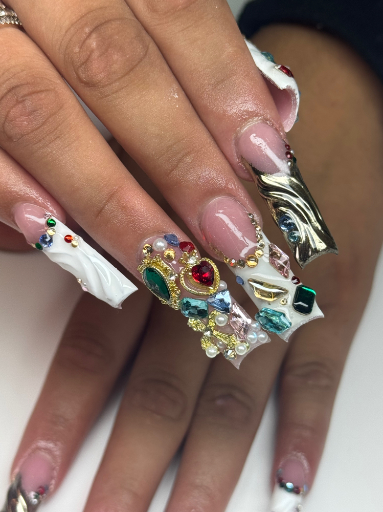 XL Fill 🤍 at Nailsxkayanaija in Reno, NV