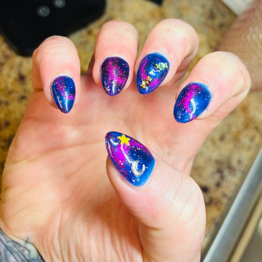 Gel-x Nails at Bliss Day Spa and Salon in Shelby, NC