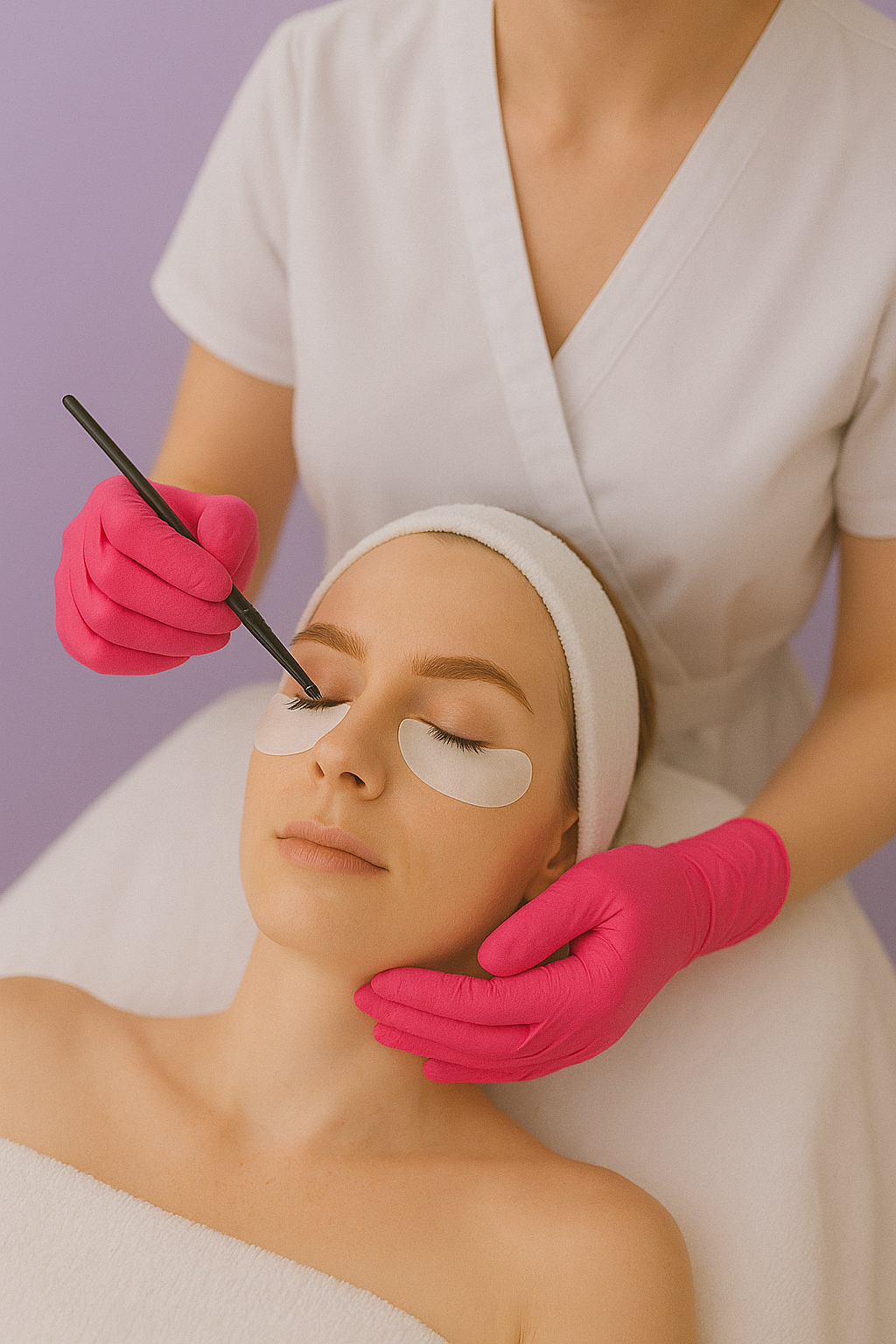 Lash & Brow Tinting at Touch and Glow in Tyler, TX