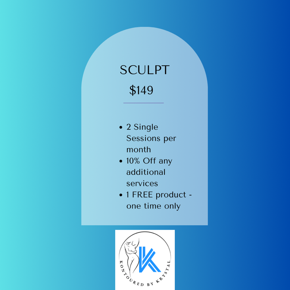 Sculpt - 2 Monthly Sessions $149
