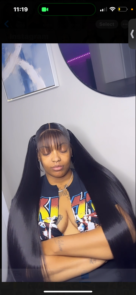 New FRONTAL PONYTAIL at Kane-Slays in Clearwater, FL