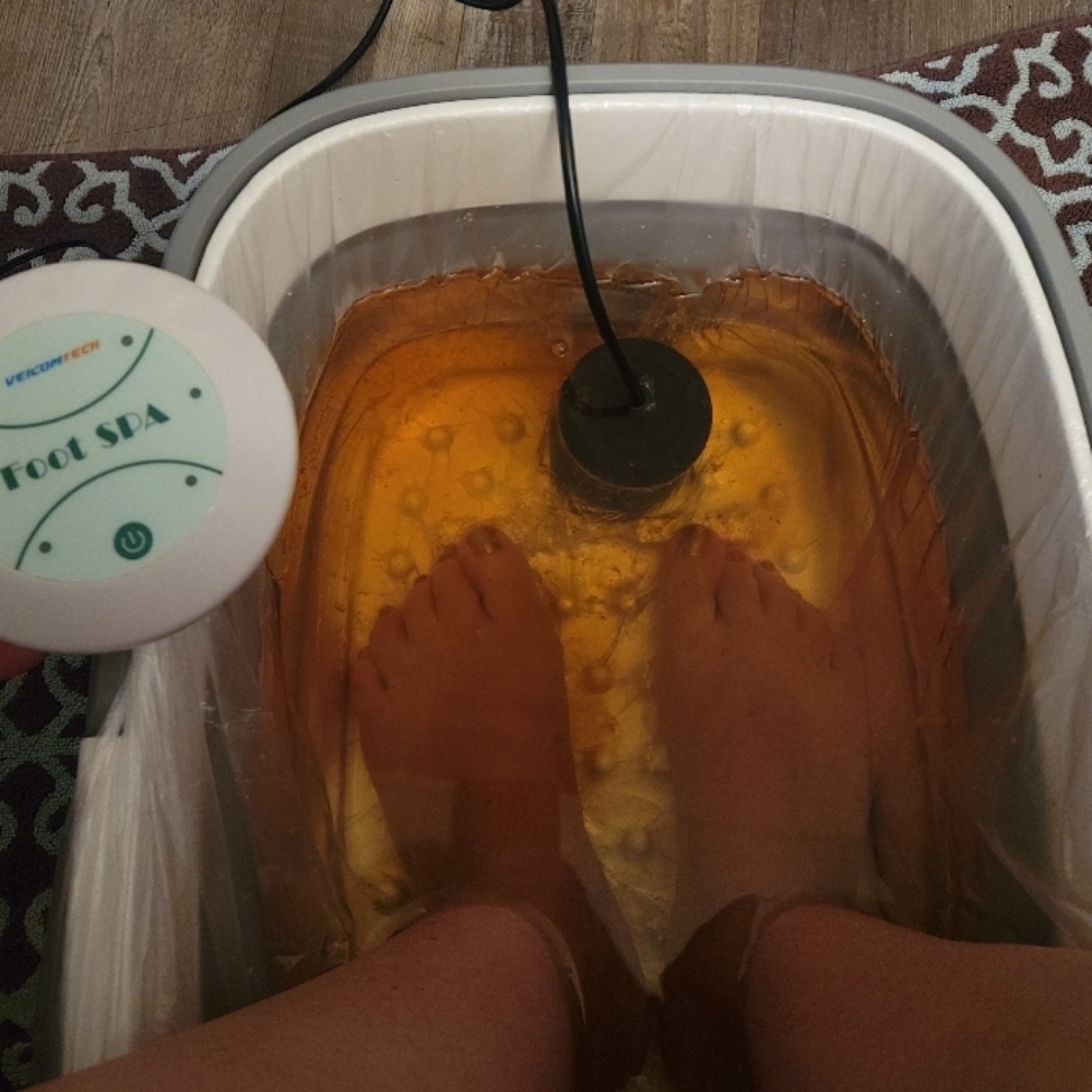 Ionic Foot Detox Treatment at ENLightEN beauty and wellness in Reidsville, NC