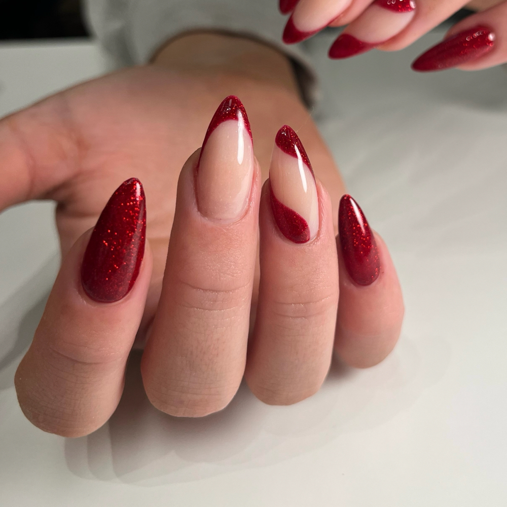 Acrylic Fill w/ Designs