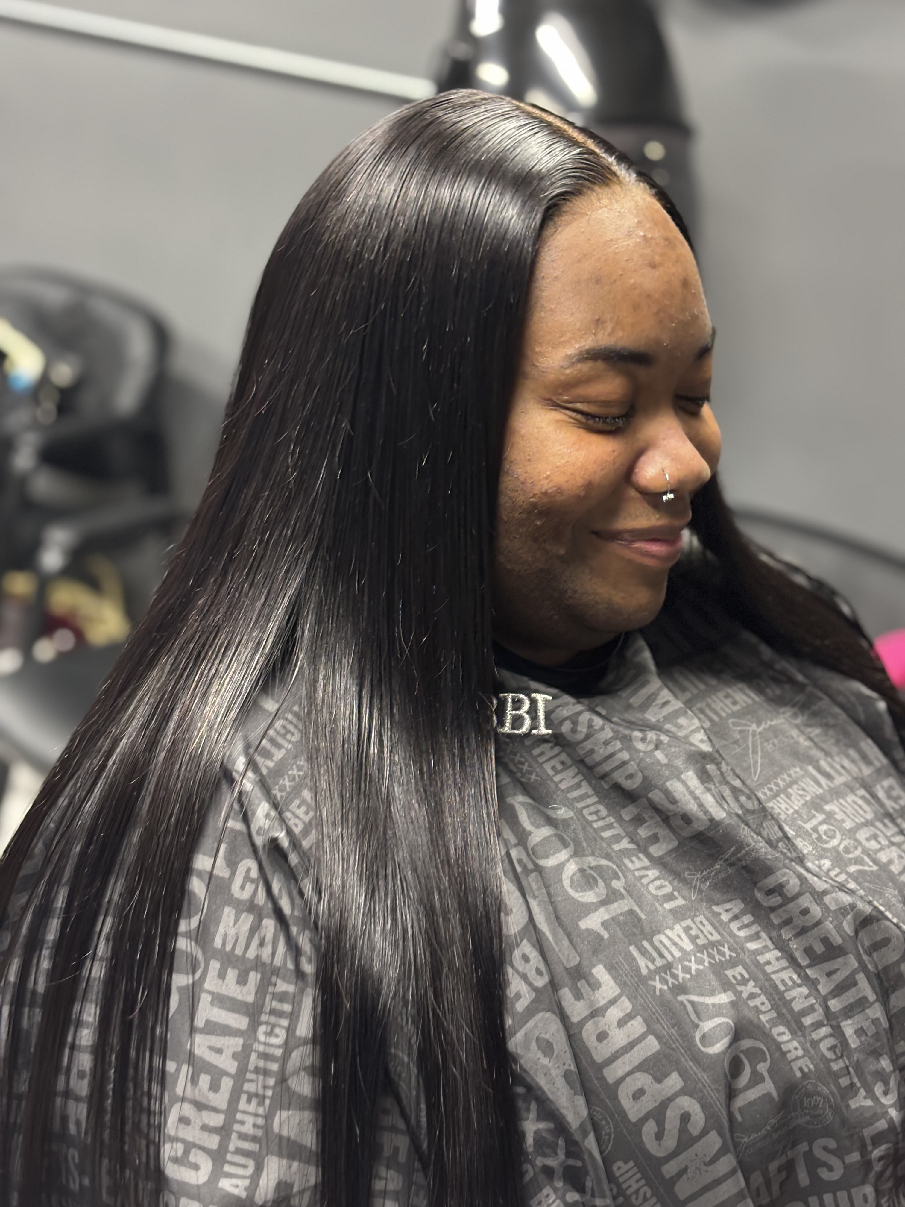 HD Lace Closure Wig Install at MinkMansionChicago in Hazel Crest, IL