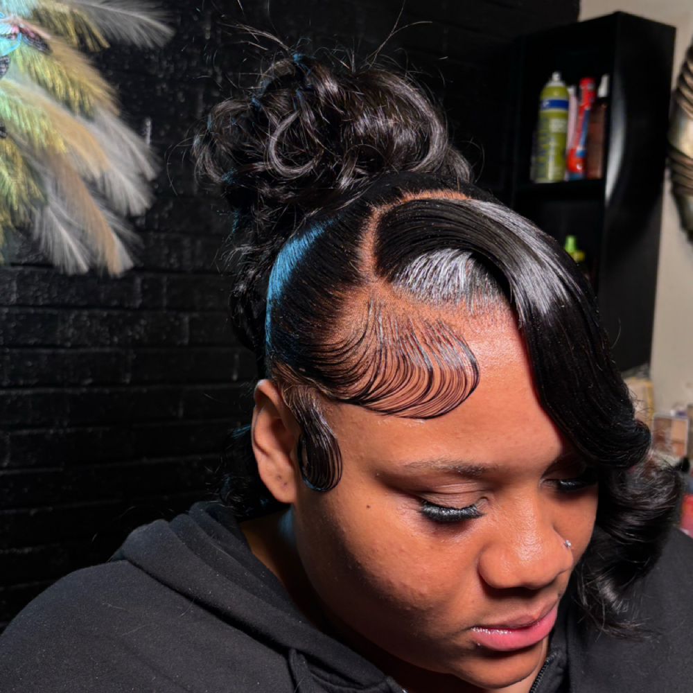 Frontal Ponytail + Any Style /Updo at Angeldoeshair in Nashville, TN