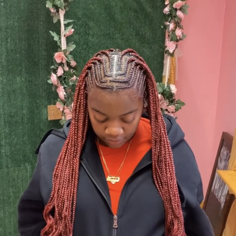 Small//medium Funlani Braids