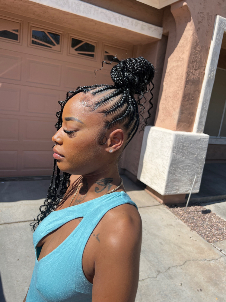 Boho Knot Bun