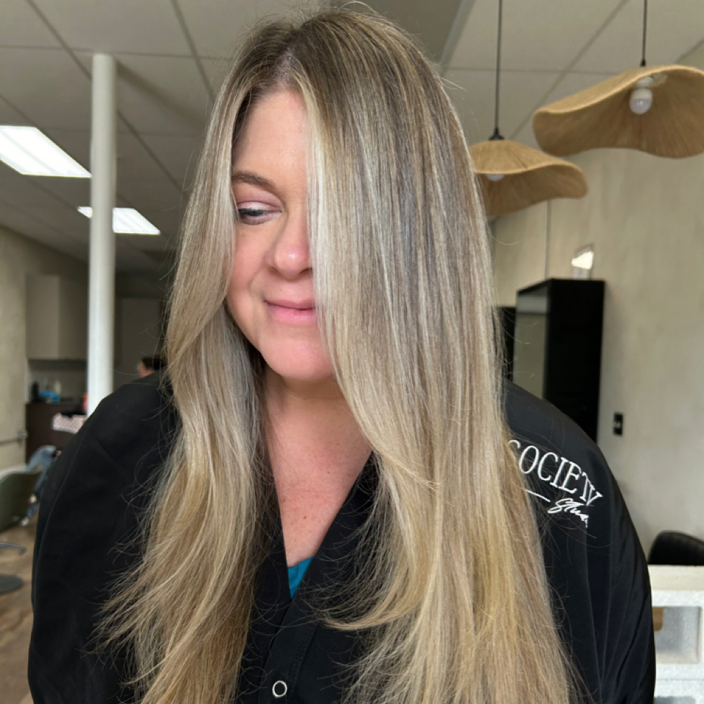 Face Frame Highlight (Money Piece) at Lola Mae in Winter Park, FL