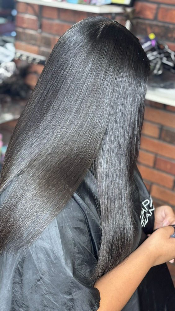 Silk Press at Addiction’s Salon in Bowling Green, KY