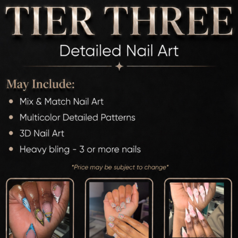 Nail Tier 3 at CLAWZZbyZ in Olive Branch, MS