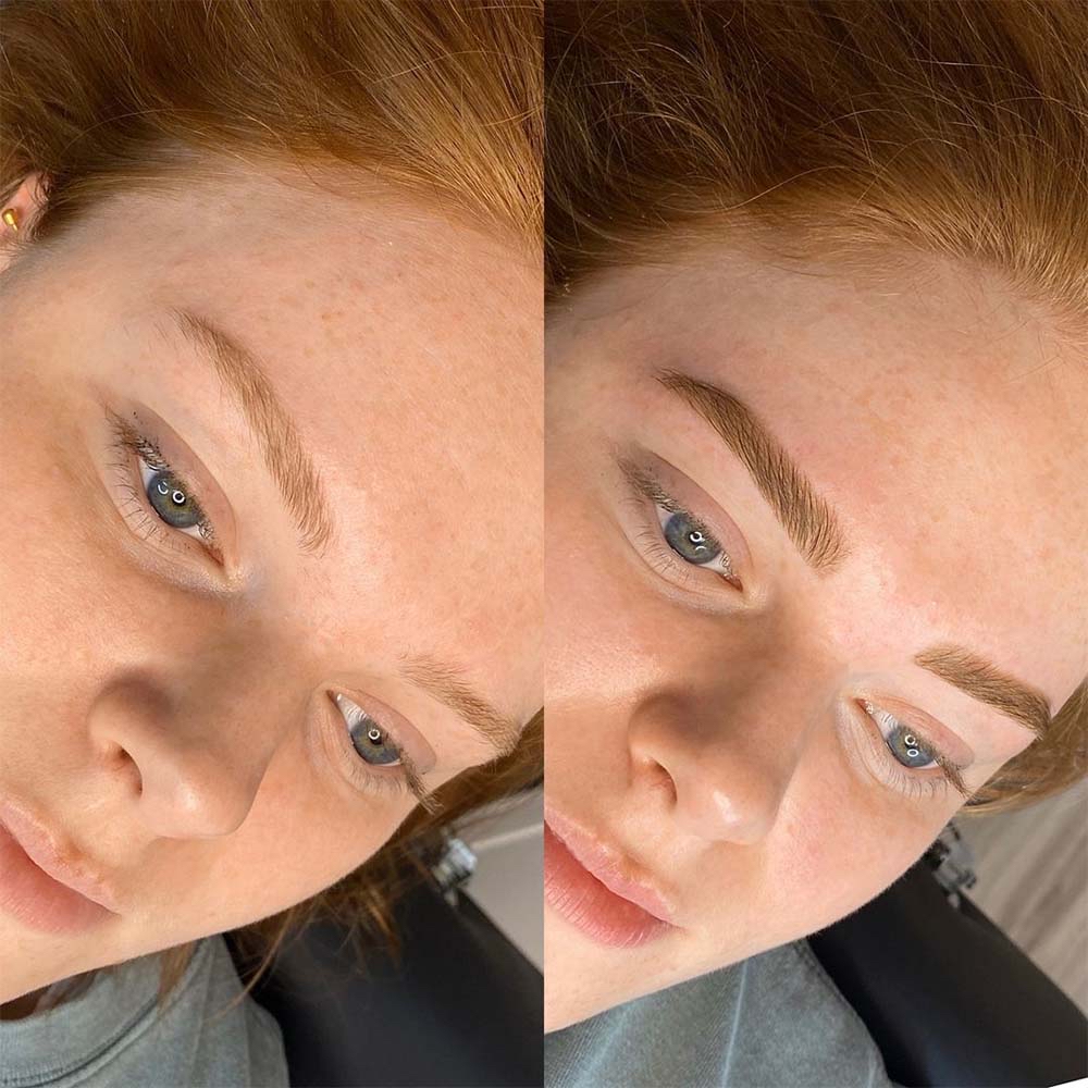 Brow Wax + Hybrid Tint