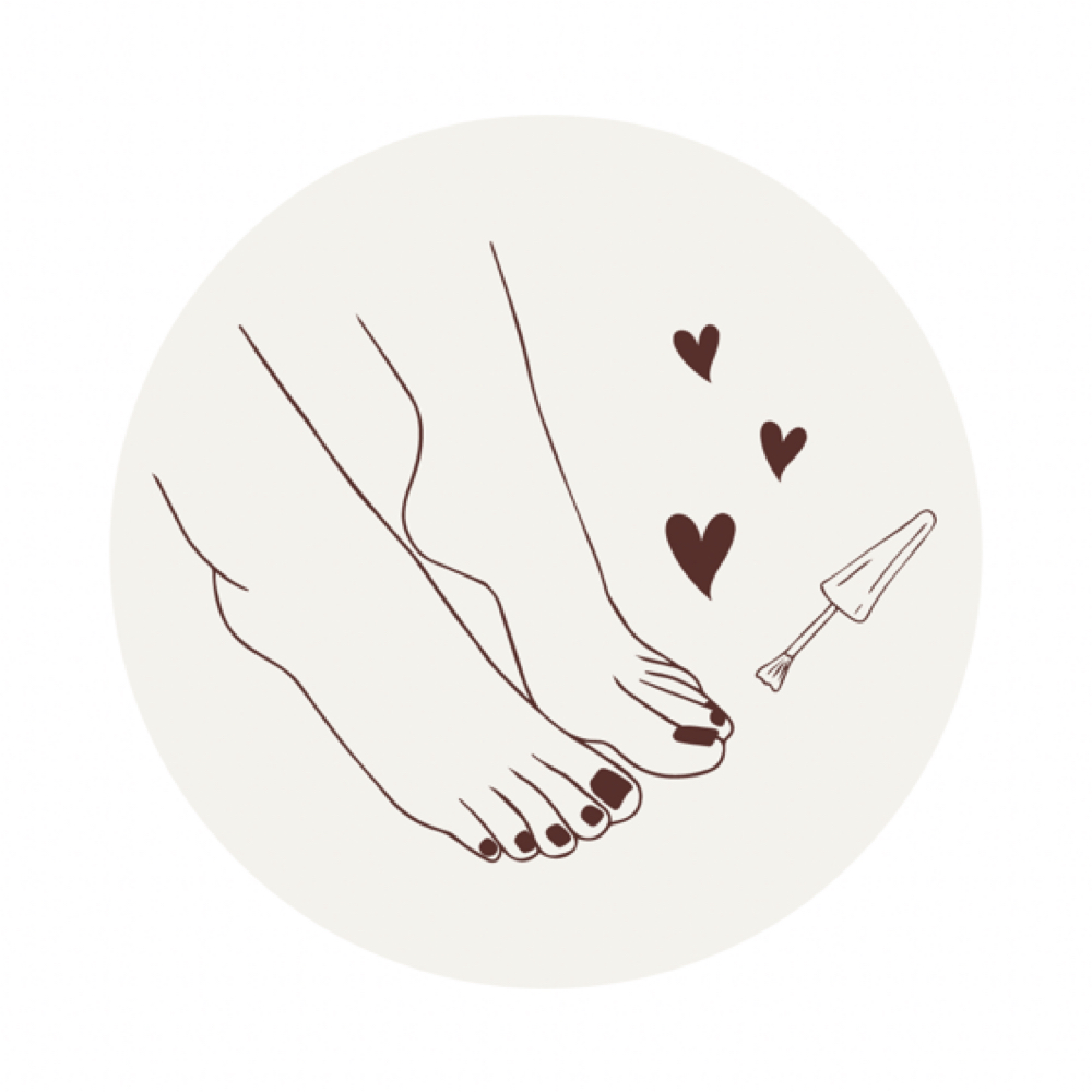 Express Gel Pedicure at Bridges Beauté in Greer, SC