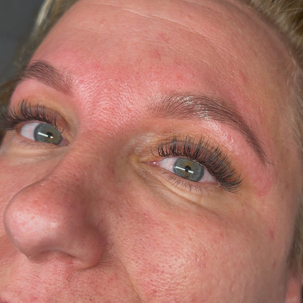 Eyebrow Tint W/ Wax at Katie J. Esthetics in Macomb, MI