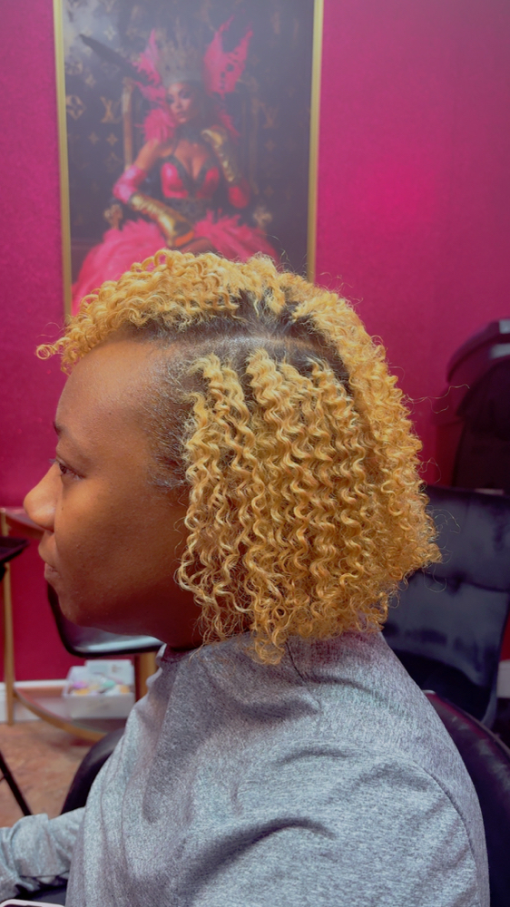 NATURAL HAIR - FLAT Twist Out