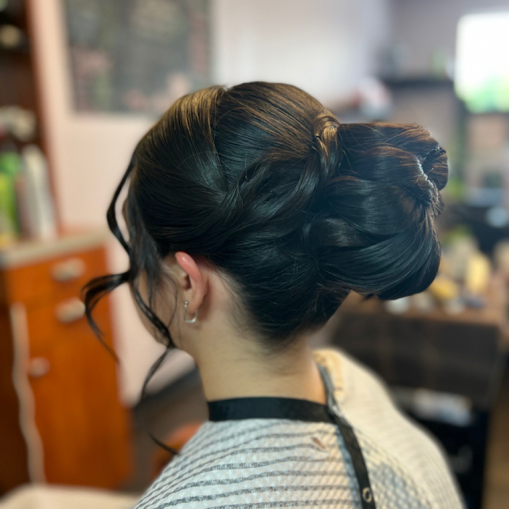 # 31-Up Do From 45 at Golden Scissor Total Care Hair Salon. in Peekskill, NY