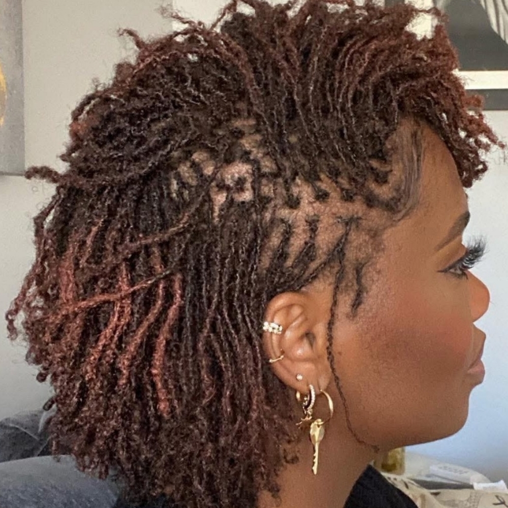 Sisterlock Retie at Brush Play Artistry in Mansfield, LA