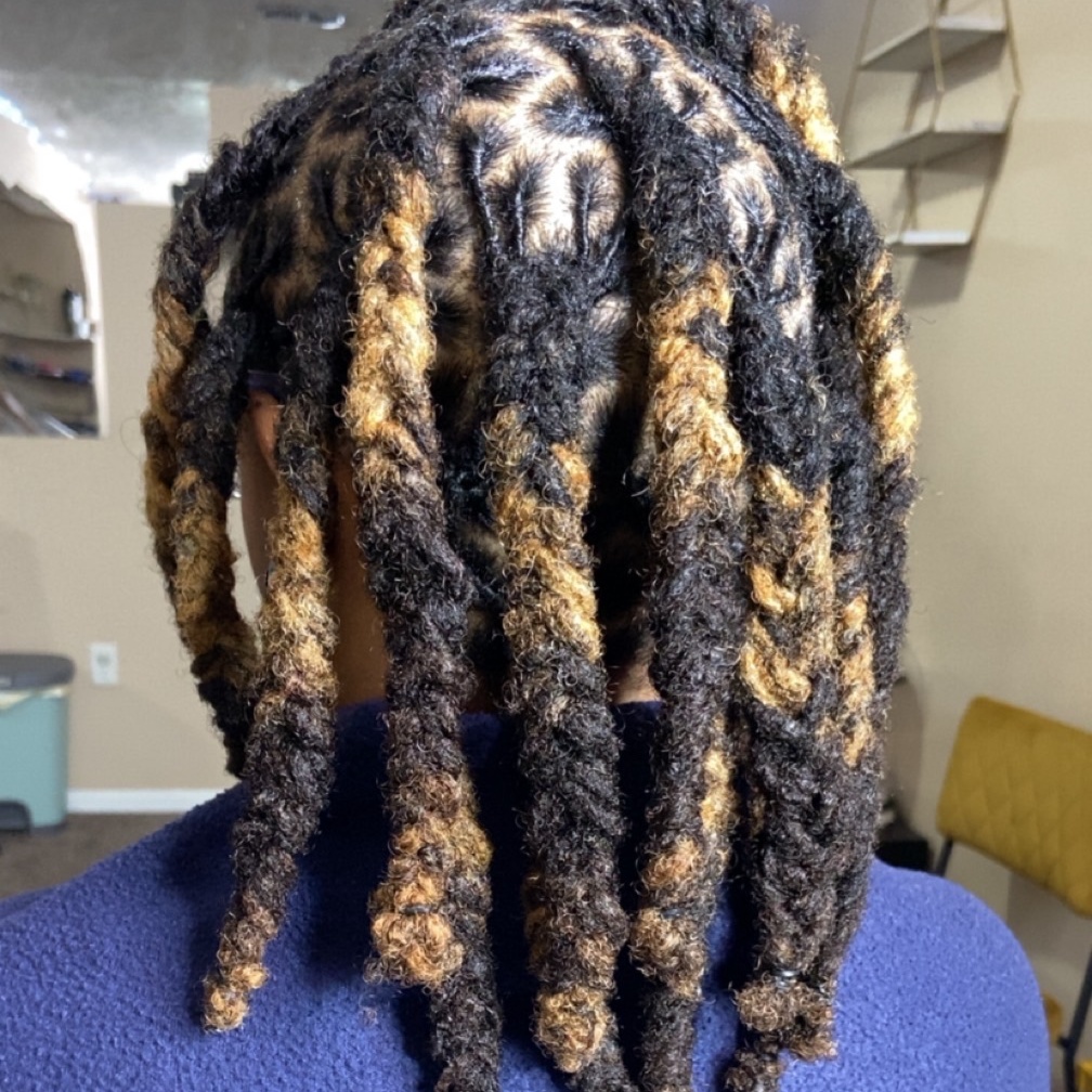 Loc Highlighting at Beyond Essence and Beauty in Reynoldsburg, OH