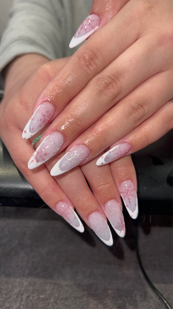Long Acrylic Nails