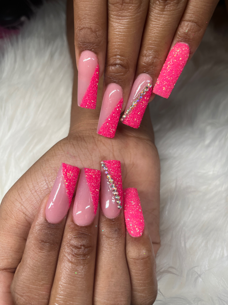 Basic Full Set- Long at RissaNailedit314 in St Ann, MO
