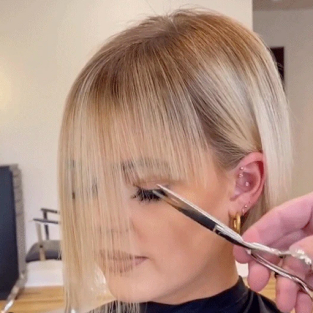 Fringe Shaping at Color Me Natosha @ The LABB in Los Angeles, CA