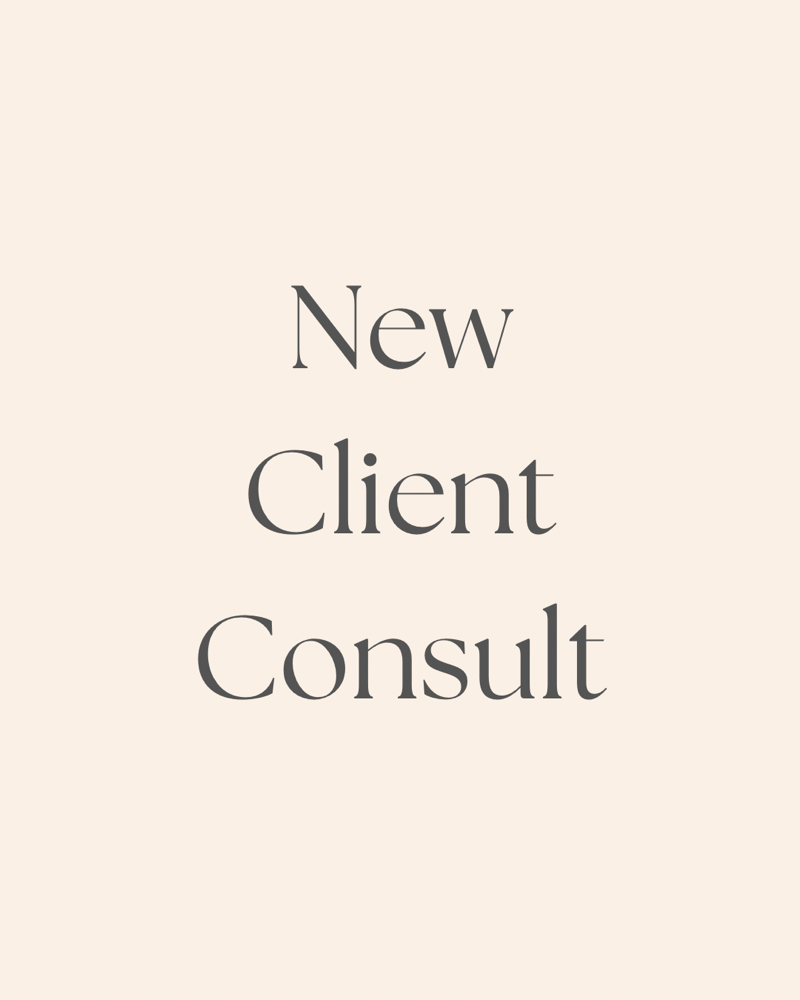New client consult & service