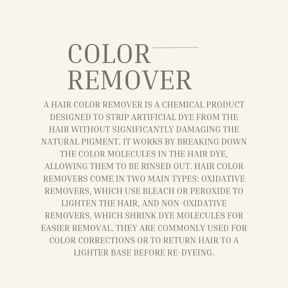 Color Removing Treatment