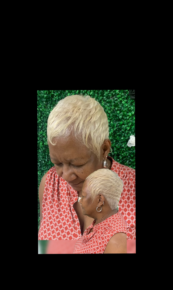 Cut and Style (short hair) at Salon Avangarde313 in Oak Park, MI