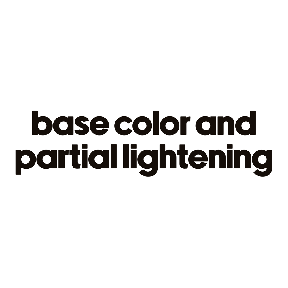 Base Color + Partial Lightening