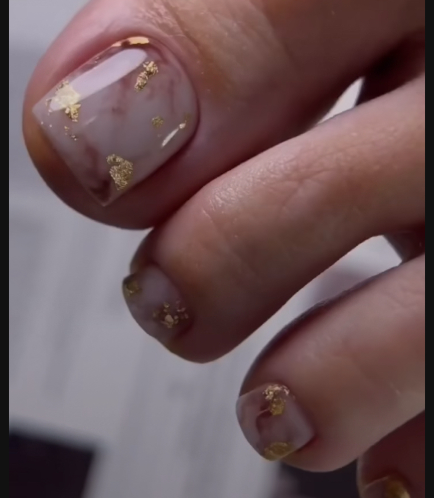 Milk Bath Full Acrylic Toes