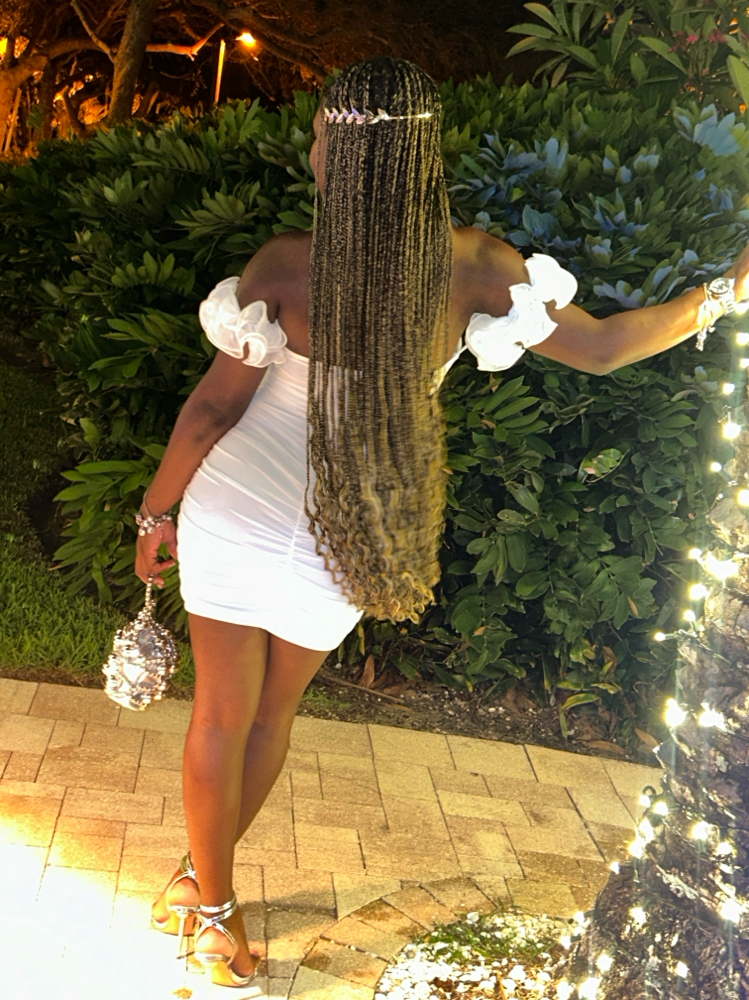 Medium Knotless (Butt Length) at HBL STUDIO in Vero Beach, FL