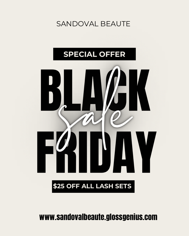 BLACK FRIDAY SALE