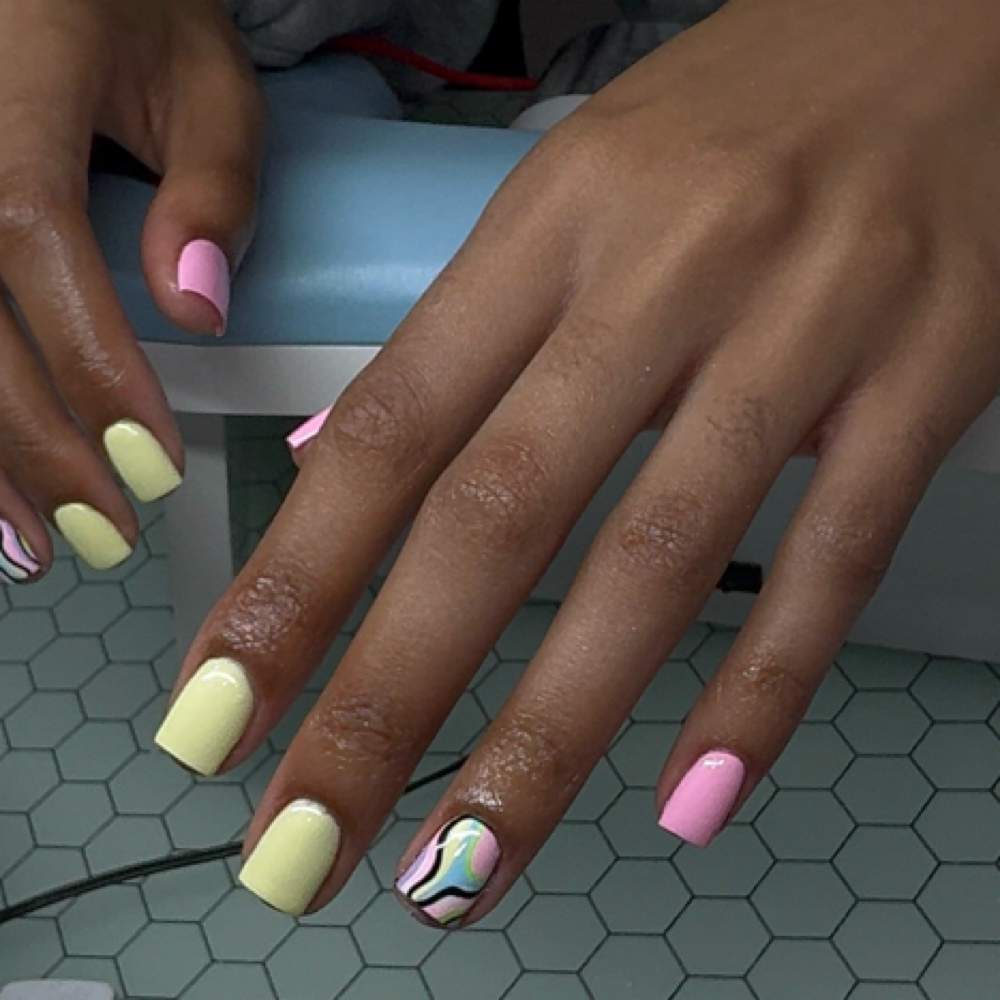 Structured Manicure (Gel Overlay) at Sunnii Nails in College Park, GA