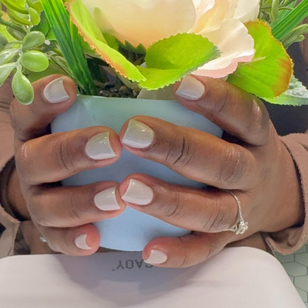 Hard gel Natural Set at Sunnii Nails in College Park, GA